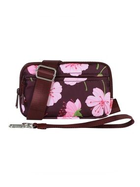 Emmafy Statshy - Crossbody Wallet Duo - Midnight Bloom